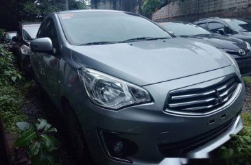 Silver Mitsubishi Mirage G4 2018 Automatic Gasoline for sale