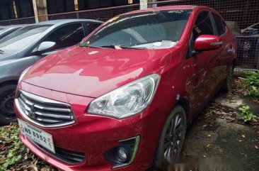 Selling Red Mitsubishi Mirage G4 2017 in Makati 