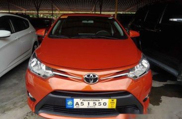 Orange Toyota Vios 2018 for sale in Pasig 