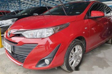 Red Toyota Vios 2018 at 18000 km for sale