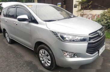 Silver Toyota Innova 2018 Manual Diesel for sale 