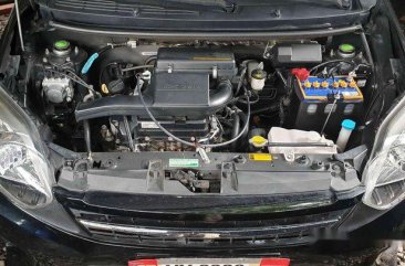 Selling Black Toyota Wigo 2017 Automatic Gasoline