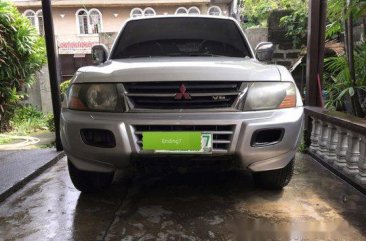 White Mitsubishi Shogun 1999 for sale in Quezon City