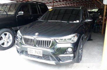 Black Bmw X1 2016 Automatic Gasoline for sale 