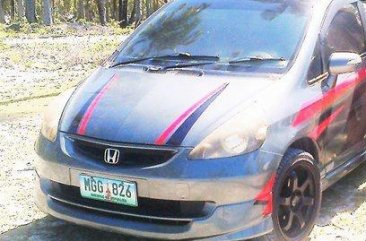 Grey Honda Fit 2014 at 56000 km for sale