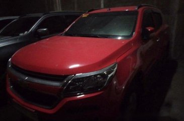 Selling Red Chevrolet Trailblazer 2017 Automatic Diesel 