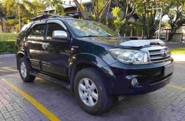 Black Toyota Fortuner 2010 for sale in Pasig 