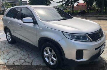 Silver Kia Sorento 2015 Automatic Diesel for sale 