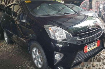 Selling Black Toyota Wigo 2017 Automatic Gasoline