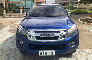 Blue Isuzu D-Max 2016 for sale in Cebu 