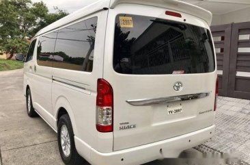 White Toyota Hiace 2016 for sale in Pasay