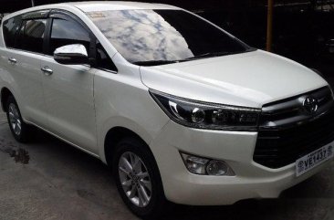 White Toyota Innova 2016 Automatic Diesel for sale 