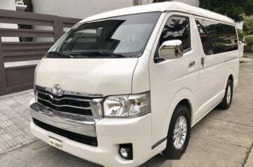 White Toyota Hiace 2016 for sale in Pasay