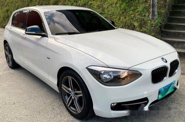 White Bmw 118D 2013 at 20000 km for sale