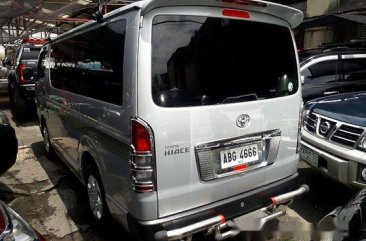 Silver Toyota Hiace 2015 at 48000 km for sale 