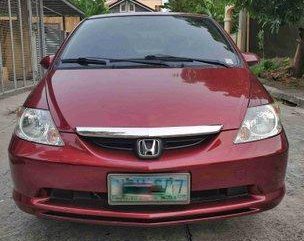 Red Honda City 2004 at 180000 km for sale