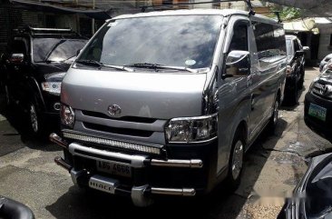 Silver Toyota Hiace 2015 at 48000 km for sale 