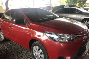 Selling Red Toyota Vios 2016 Manual Gasoline at 11800 km 