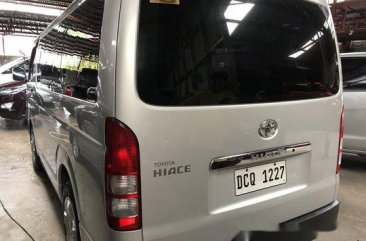 Silver Toyota Hiace 2017 at 22000 km for sale