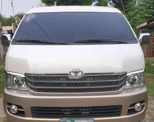 White Toyota Hiace 2010 at 69000 km for sale