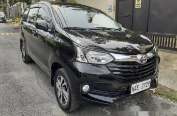 Selling Black Toyota Avanza 2017 at 23000 km 