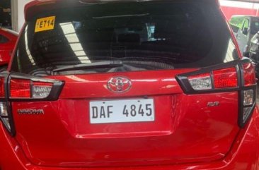 Selling Red Toyota Innova 2017 in Quezon City