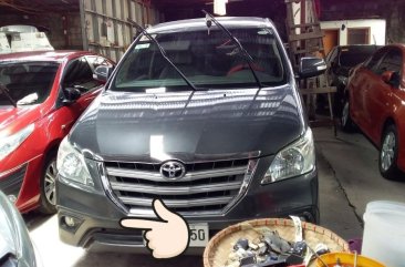 Grey Toyota Innova 2016 for sale in Quezon City