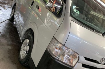 Silver Toyota Hiace 2017 for sale in Quezon City