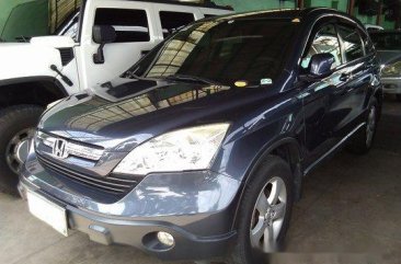 Selling Blue Honda Cr-V 2007 in Quezon City
