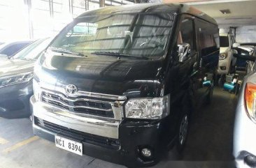 Selling Black Toyota Hiace 2017 at 33710 km 