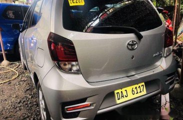 Selling Silver Toyota Wigo 2019 in Quezon City 