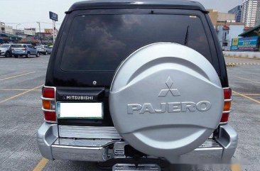 Black Mitsubishi Pajero 2004 Automatic Diesel for sale 