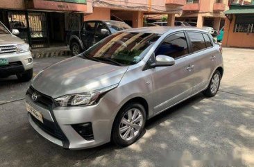 Silver Toyota Yaris 2016 for sale in Quezon City 