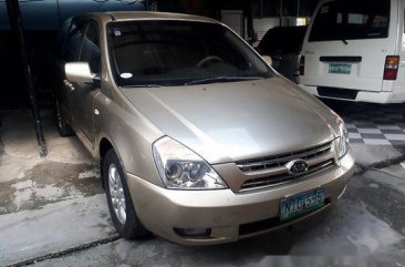 Sell Beige 2009 Kia Carnival in Antipolo City