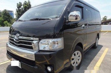 Black Toyota Hiace 2016 at 32000 km for sale 