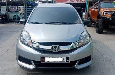 Silver Honda Mobilio 2016 at 35000 km for sale