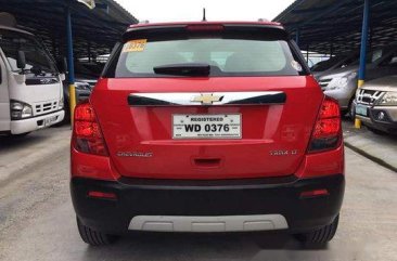 Red Chevrolet Trax 2016 for sale in Parañaque