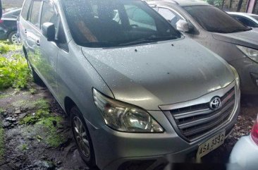 Silver Toyota Innova 2015 at 72000 km for sale