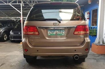 Selling Brown Toyota Fortuner 2007 at 90000 km 