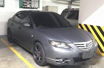 Sell Grey 2005 Mazda 3 Automatic Gasoline at 100000 km 