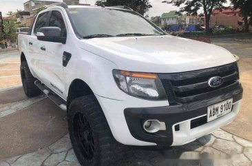 White Ford Ranger 2015 Manual Diesel for sale