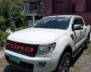 White Ford Ranger 2014 Automatic Diesel for sale in Quezon City