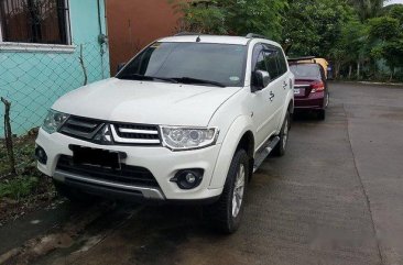 Selling White Mitsubishi Montero Sport 2014 Automatic Diesel 