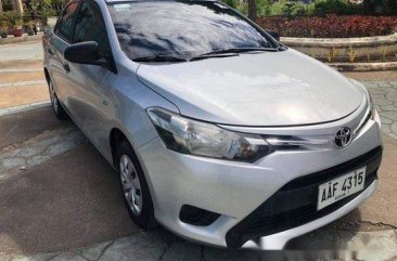 Silver Toyota Vios 2014 Manual Gasoline for sale 