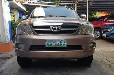 Selling Brown Toyota Fortuner 2007 at 90000 km 