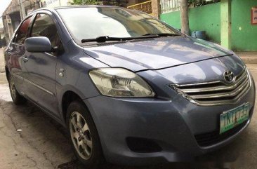 Blue Toyota Vios 2011 for sale in Valenzuela 