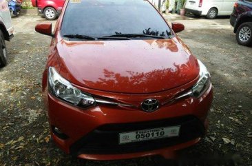 Orange Toyota Vios 2018 for sale in Quezon City 