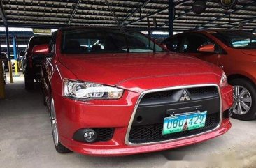 Red Mitsubishi Lancer Ex 2013 at 50000 km for sale