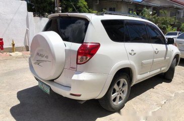 White Toyota Rav4 2007 Automatic Gasoline for sale