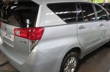 Silver Toyota Innova 2017 at 8800 km for sale